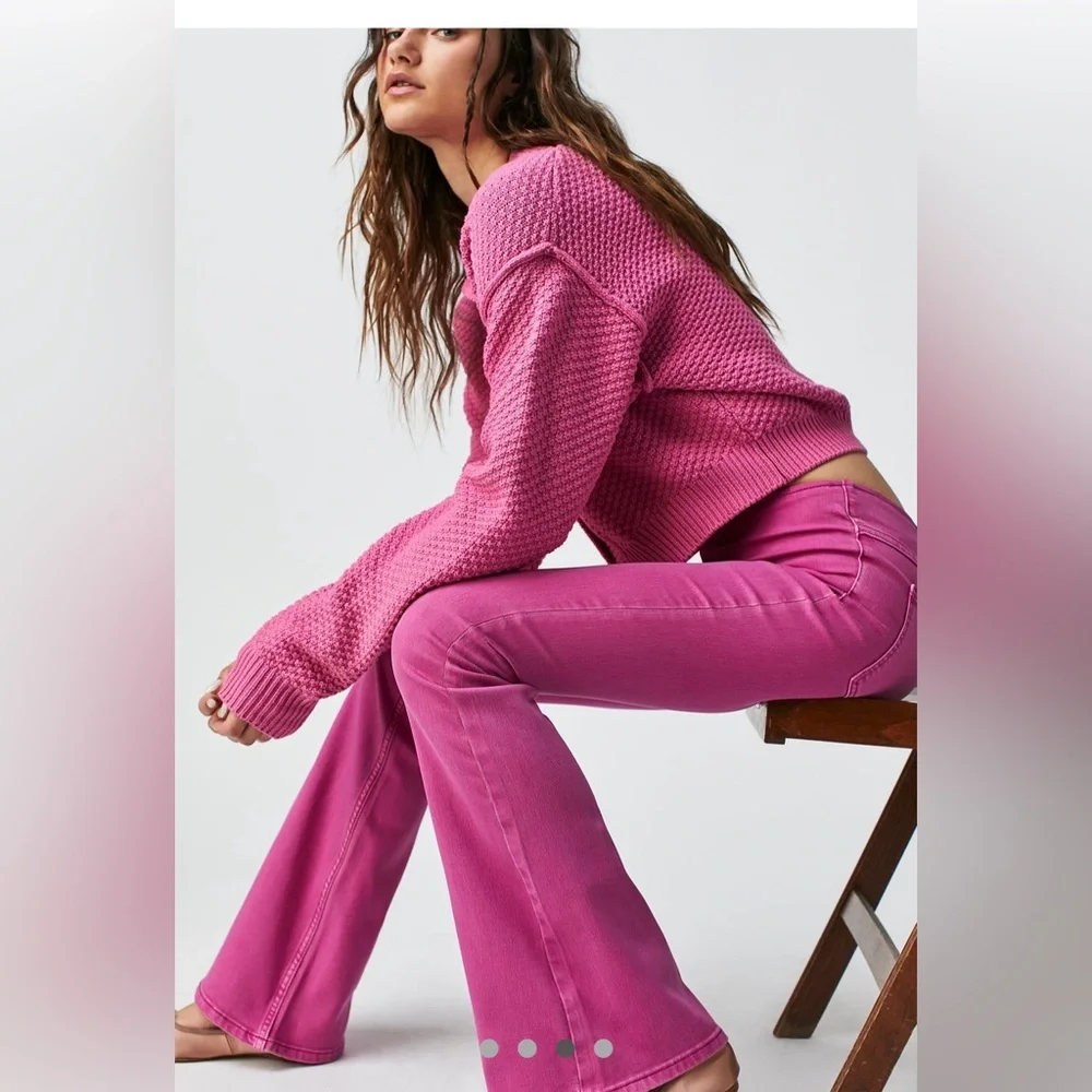 We The Free Penny Pull-On Flare Jeans - Picture 3 of 4
